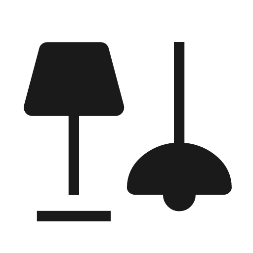 Light group icon, solid style, from Material Symbols Light