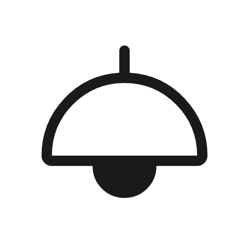 Light rounded icon, rounded style, from Material Symbols Light
