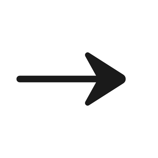 Line end arrow notch rounded icon, rounded style, from Material Symbols Light
