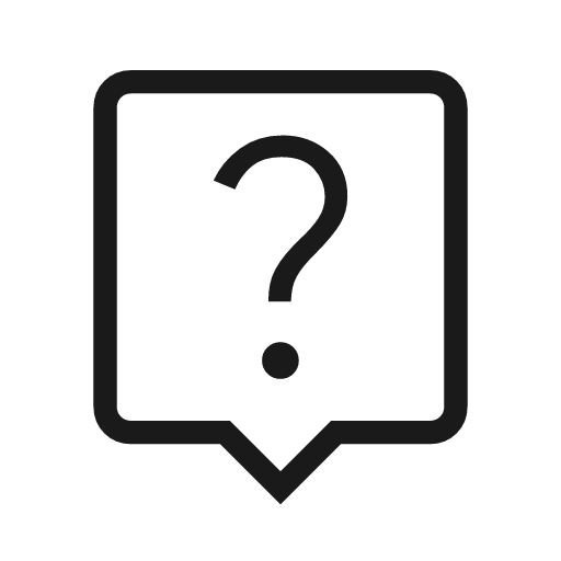 Live help outline icon, outline style, from Material Symbols Light