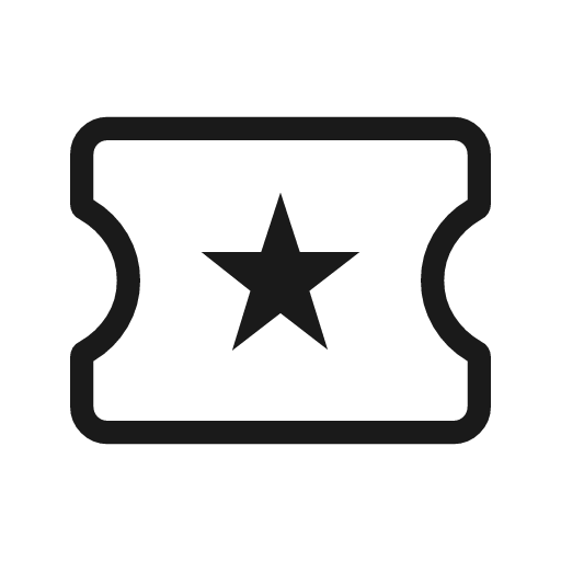 Local activity outline icon, outline style, from Material Symbols Light