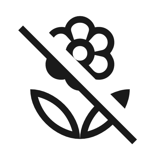 Macro off outline icon, outline style, from Material Symbols Light