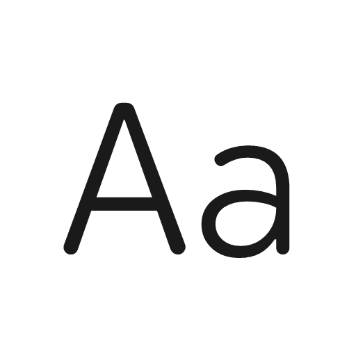 Match case rounded icon, rounded style, from Material Symbols Light
