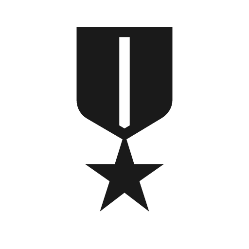 Military tech icon, solid style, from Material Symbols Light