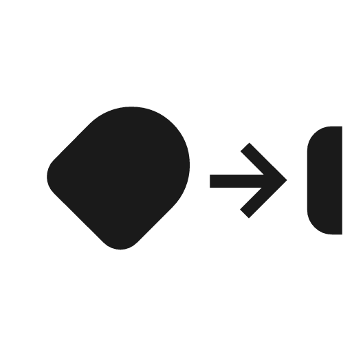 Nest cam magnet mount icon, solid style, from Material Symbols Light