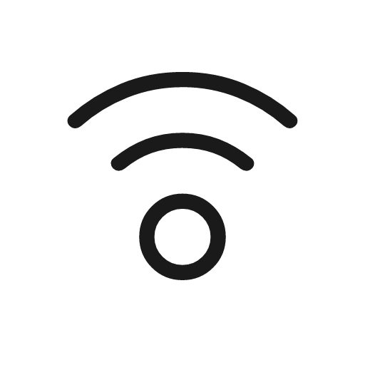 Nest remote comfort sensor outline rounded icon, rounded style, from Material Symbols Light