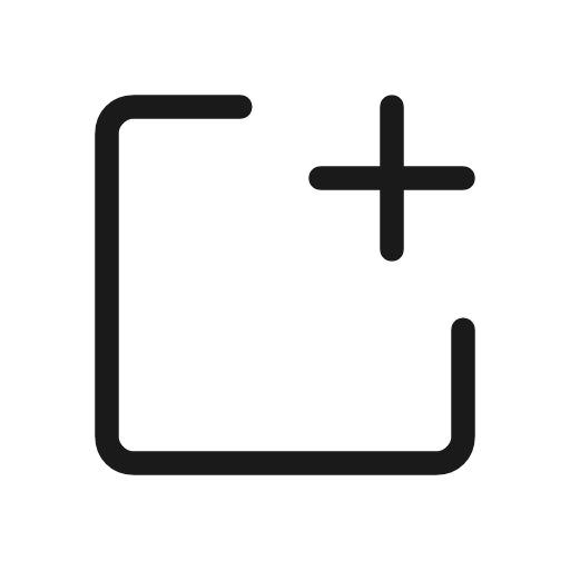 New window rounded icon, rounded style, from Material Symbols Light