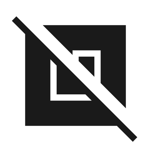 Nfc off sharp icon, sharp-cornered style, from Material Symbols Light