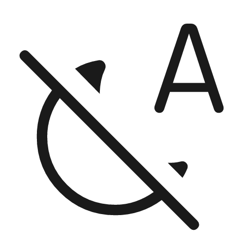 Night sight auto off outline rounded icon, rounded style, from Material Symbols Light