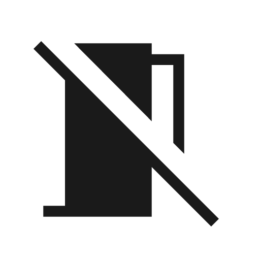 No meeting room icon, solid style, from Material Symbols Light