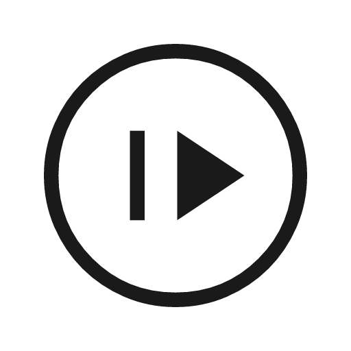 Not started outline icon, outline style, from Material Symbols Light
