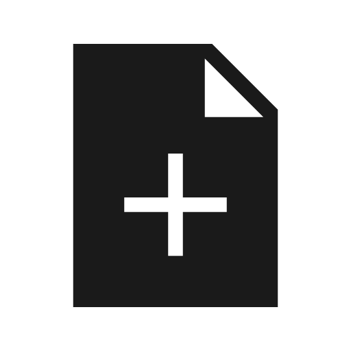Note add sharp icon, sharp-cornered style, from Material Symbols Light