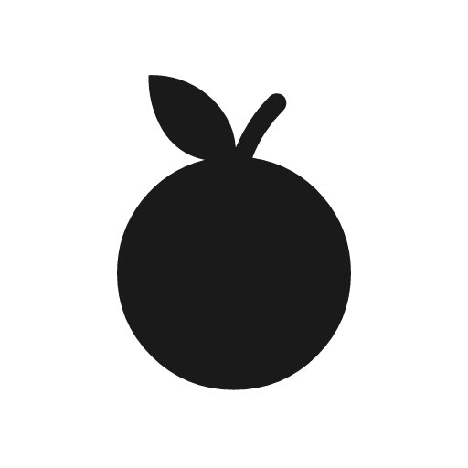 Nutrition icon, solid style, from Material Symbols Light