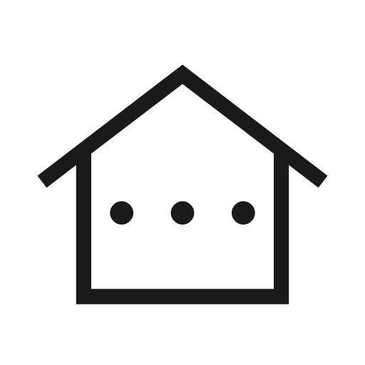 Other houses outline icon, outline style, from Material Symbols Light