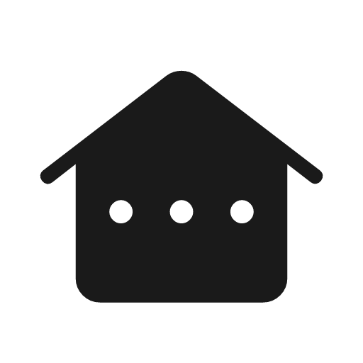 Other houses rounded icon, rounded style, from Material Symbols Light