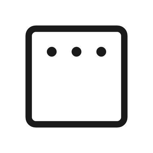 Padding outline icon, outline style, from Material Symbols Light