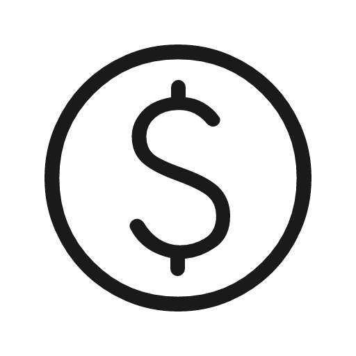 Paid outline rounded icon, rounded style, from Material Symbols Light