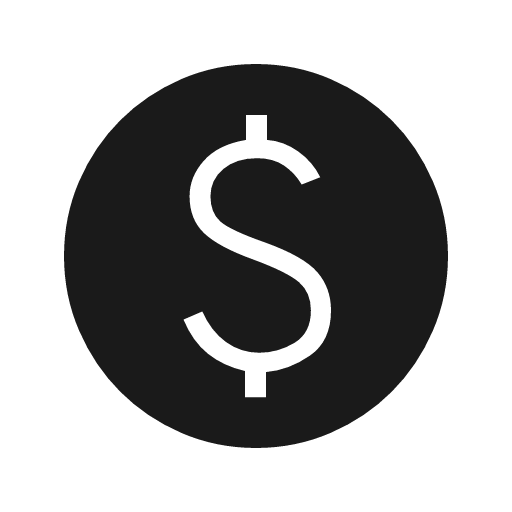 Paid icon, solid style, from Material Symbols Light
