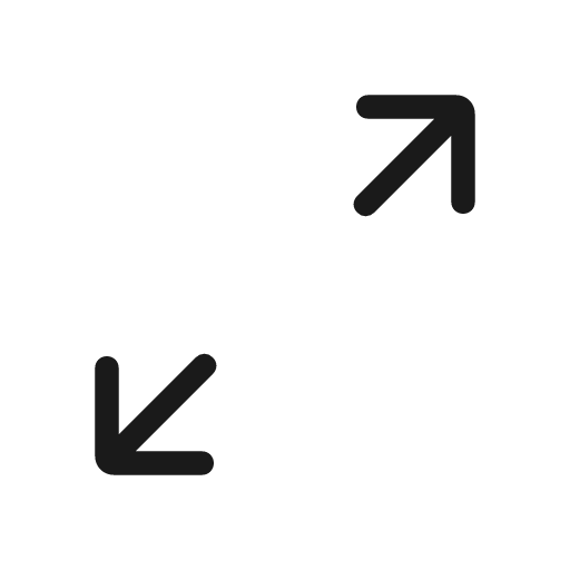 Pan zoom rounded icon, rounded style, from Material Symbols Light