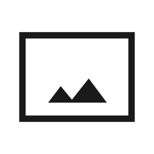 Panorama outline sharp icon, sharp-cornered style, from Material Symbols Light