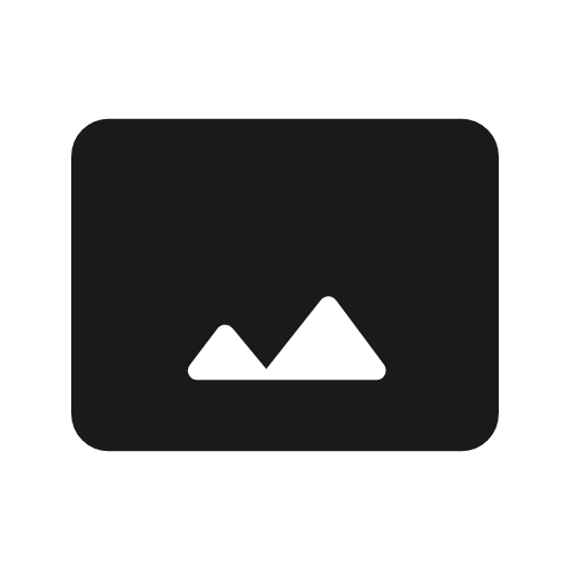 Panorama rounded icon, rounded style, from Material Symbols Light