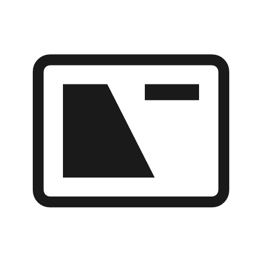 Payment card outline icon, outline style, from Material Symbols Light