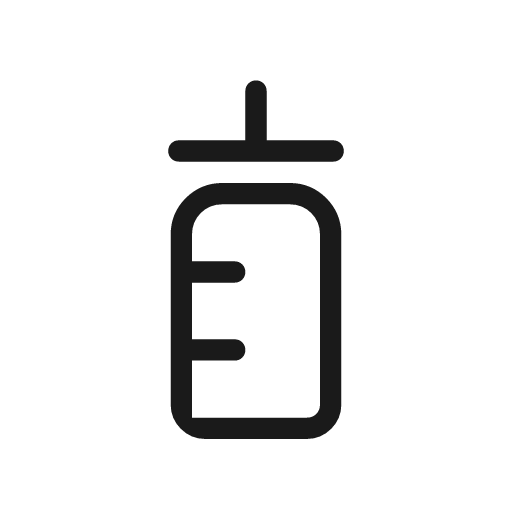 Pediatrics outline icon, outline style, from Material Symbols Light