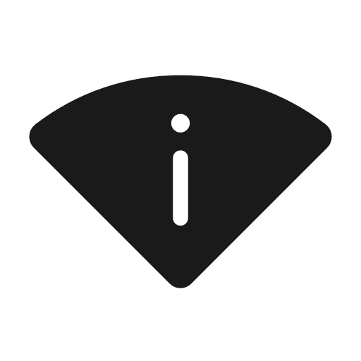 Perm scan wifi rounded icon, rounded style, from Material Symbols Light
