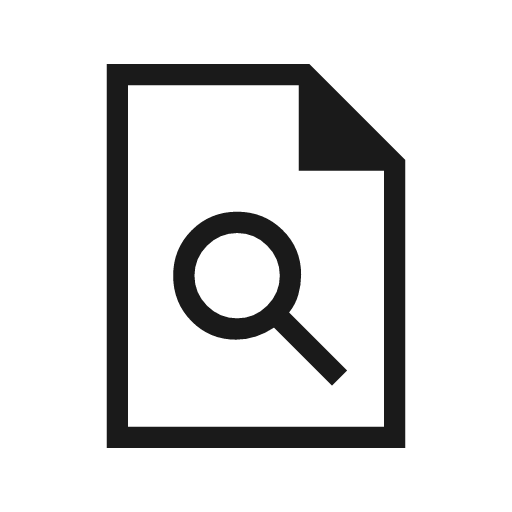 Plagiarism outline sharp icon, sharp-cornered style, from Material Symbols Light