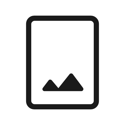 Planner banner ad pt outline rounded icon, rounded style, from Material Symbols Light