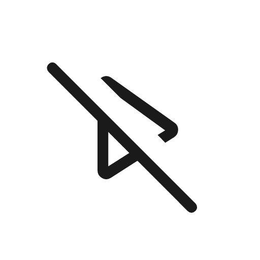 Play disabled outline rounded icon, rounded style, from Material Symbols Light