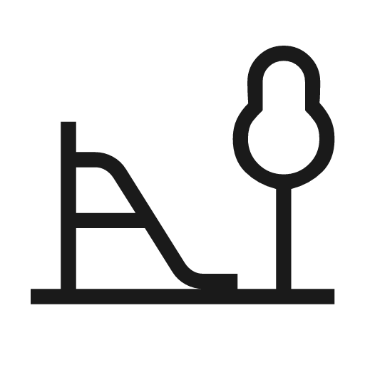 Playground 2 outline icon, outline style, from Material Symbols Light