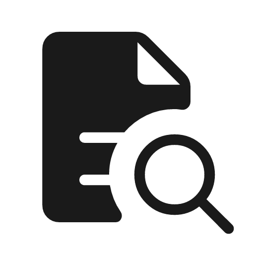 Quick reference all rounded icon, rounded style, from Material Symbols Light