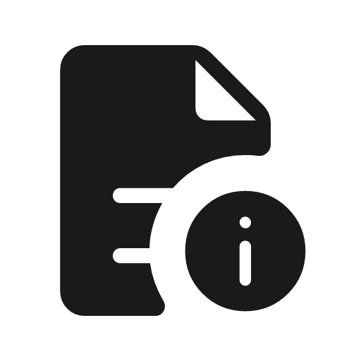 Quick reference rounded icon, rounded style, from Material Symbols Light