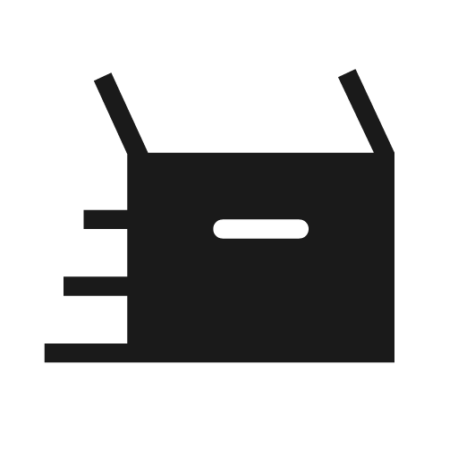 Quick reorder icon, solid style, from Material Symbols Light