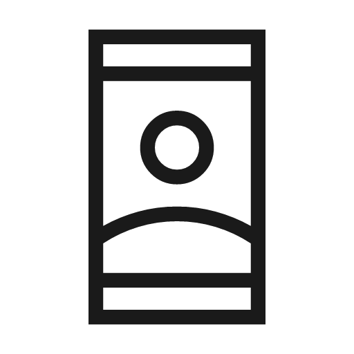 Remember me outline sharp icon, sharp-cornered style, from Material Symbols Light