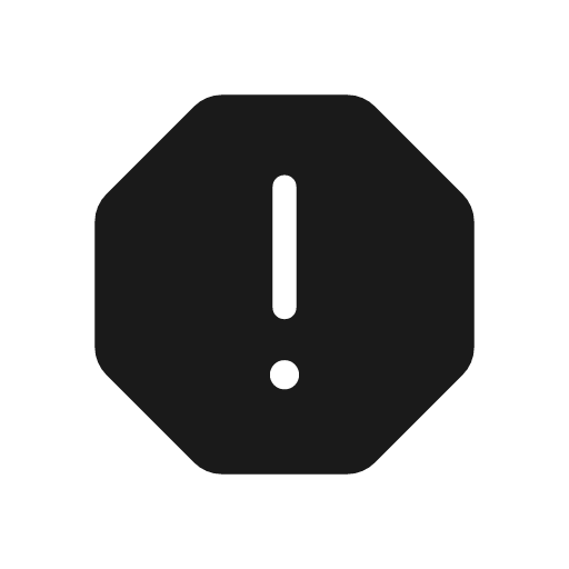 Report rounded icon, rounded style, from Material Symbols Light