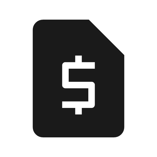 Request page icon, solid style, from Material Symbols Light