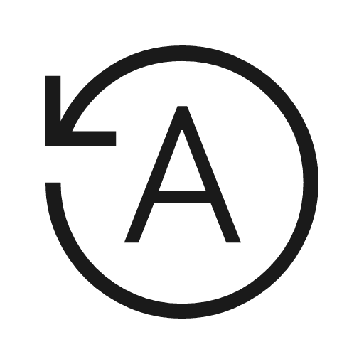 Rotate auto icon, solid style, from Material Symbols Light