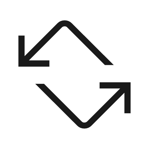 Screen rotation alt icon, solid style, from Material Symbols Light