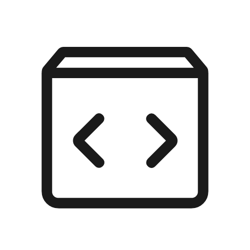 Sdk outline rounded icon, rounded style, from Material Symbols Light