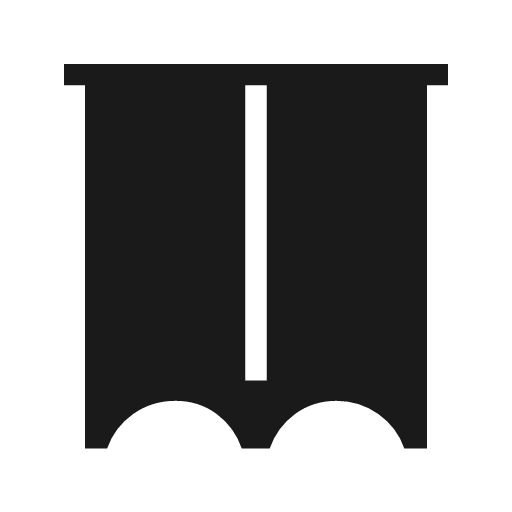 Shades closed icon, solid style, from Material Symbols Light