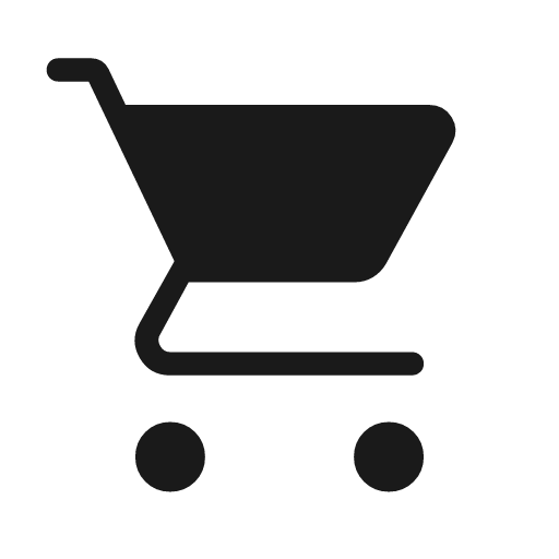 Shopping cart rounded icon, rounded style, from Material Symbols Light