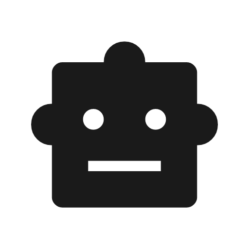 Smart toy icon, solid style, from Material Symbols Light