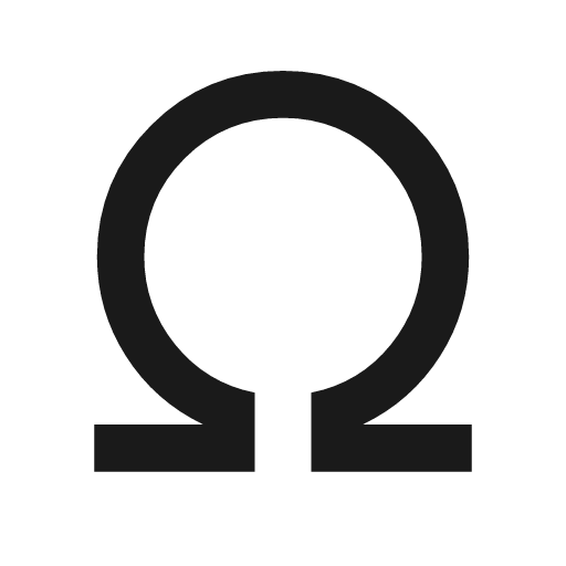Special character icon, solid style, from Material Symbols Light