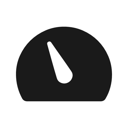 Speed 3 rounded icon, rounded style, from Material Symbols Light