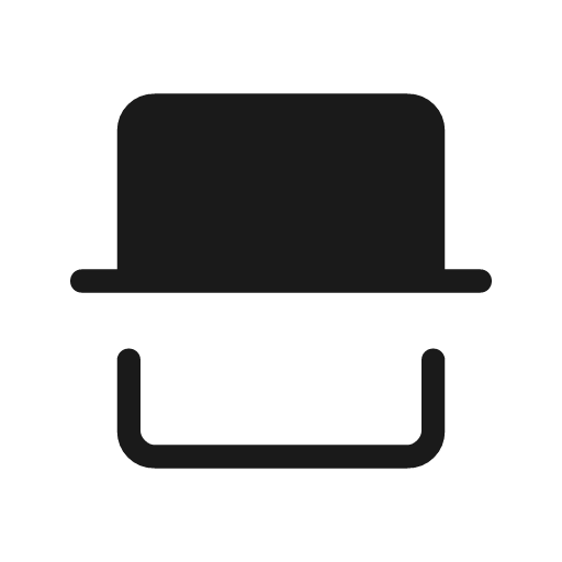 Split scene up outline rounded icon, rounded style, from Material Symbols Light