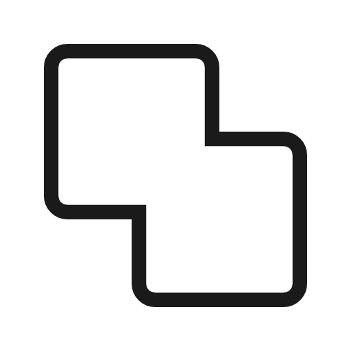 Stack group outline icon, outline style, from Material Symbols Light
