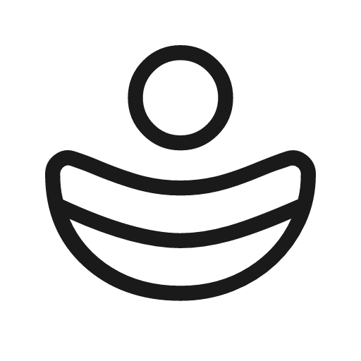 Stress management outline icon, outline style, from Material Symbols Light
