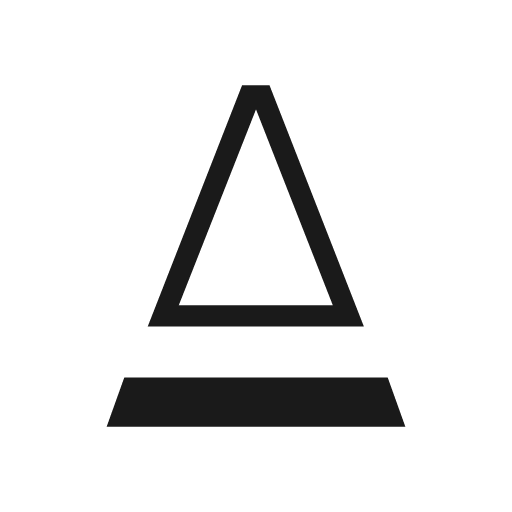 Stylus pencil outline sharp icon, sharp-cornered style, from Material Symbols Light